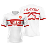 Custom England Pro Match Rugby Jersey
